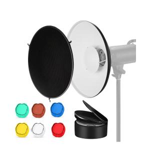 Soonpho 16inch/42cm Bowens Mount White Beauty Dish