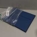 Harvopu Compatible for iPad 11th 10th Generation Case with Keyboard, Folio Cover with Pencil Holder, Multi-Touch Trackpad, 7 Color Backlit, Detachable Keyboard for iPad (A16) 11th/10th Gen (Navy Blue)