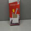 Tevlaphee Universal Steering Wheel Brake Lock Anti-Theft Retractable Double Hook Extended Car Lock Clutch Pedal for Car Truck SUV Van Security with 3 Keys(Extended) (Max length of 37.4")