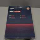 KAX Premium Engine Air Filter, GAF041 (CA9401) Replacement for Ram 1500 2500 3500 Engine Filter, 200% Longer Life