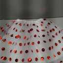 Adult Teens Women Red and White Polka Dots Tutu Mouse Costome Tutu 4 Layered Tutu with Satin Lined Halloween Christmas Tutu (Large)