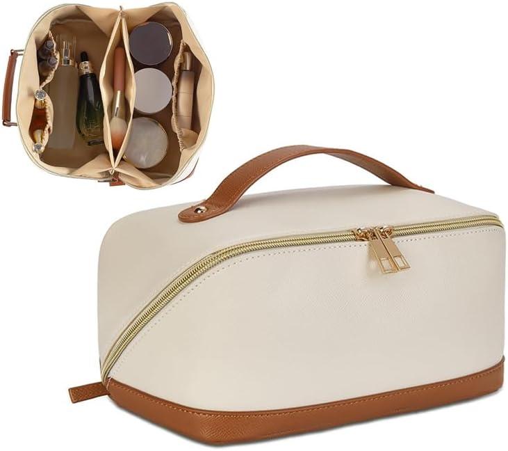 Make Up Bag,Cosmetic Bags Bulk,Toiletry Bag With Compartments