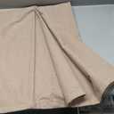 Somerton Cordless Taupe 100% Blackout Textured Fabric Roman Shade 27 in. W x 64 in. L