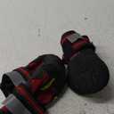 QUMY Dog Shoes for Large Dogs, Medium Dog Boots & Paw Protectors for Winter Snowy Day, Summer Hot Pavement, Water-Resistant in Rainy Weather, Outdoor Walking, Indoor Hardfloors Skid-Resistant Sole (Size 1: 1.8''x2.3''(W*L) (Pack of 4))