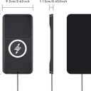 Wireless Car Charger,LANSEMKU Car Wireless Chargers Charging pad Non Slip 15w Fast Charger for Car Wireless Phone Charger for iPhone 16/15/14/13/12 Pro Max,Samsung for Android (Black-100cm Cable)
