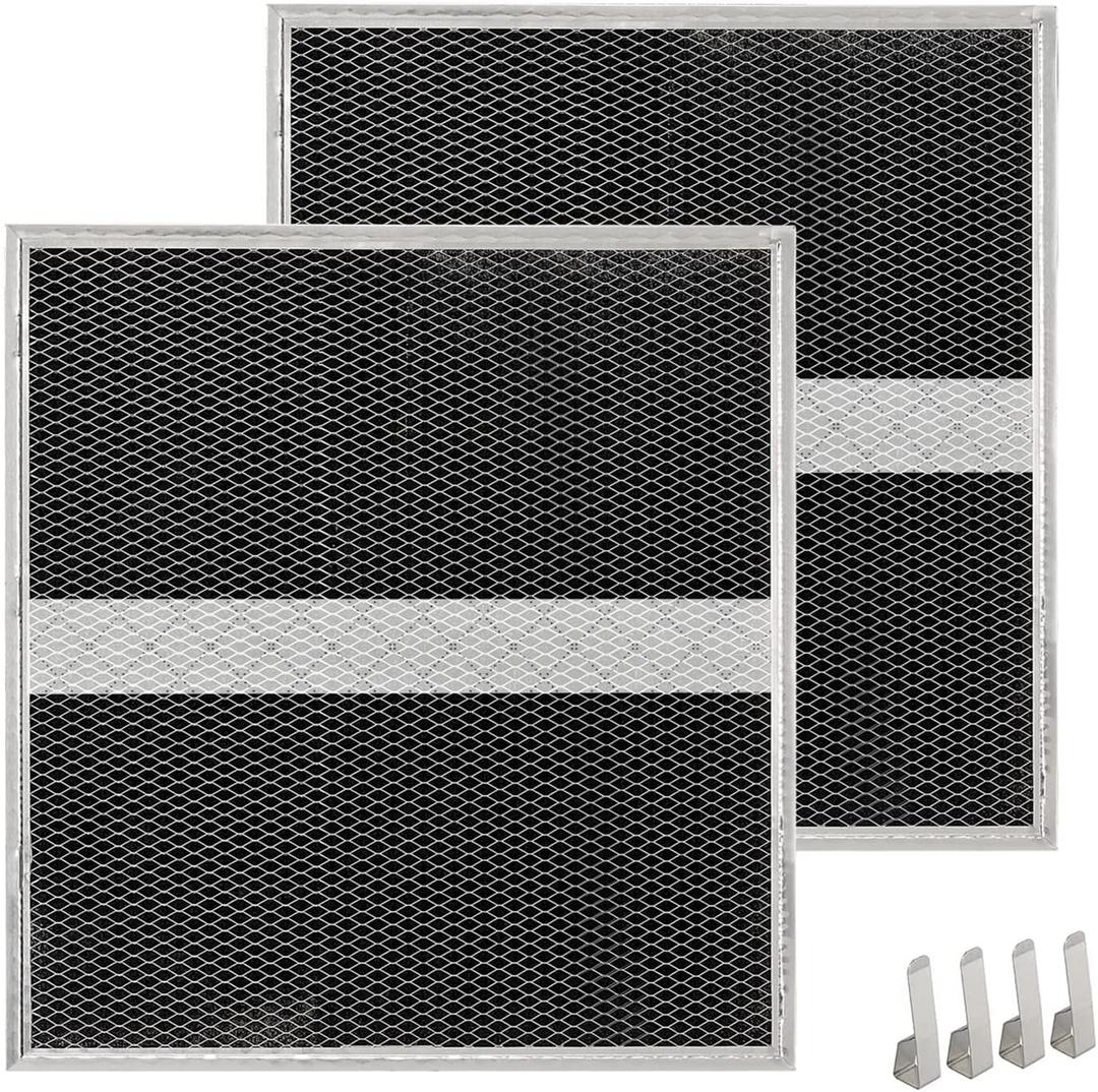 HPF36 Type Xd Non-Ducted Replacement Charcoal Filter Kit for Broan Dual Filter Replaces Models S97020467-2Pack
