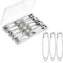 Mr. Pen- 3 Inch Oversize Safety Pins, 30 Pack - Heavy Duty Large Safety Pins for Clothes