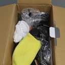 Handheld Steam Cleaner, Steam Cleaner with 16 PCS Accessory & Safety Lock, 500ML Capacity, Multi-Surface Deep Cleaning for Home, Car, Bathroom, Grout, Floor, Window (Orange)