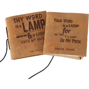 5 x TUZECH Handmade Christian Inspirational Diary - Psalm Faith Journal/Christian Devotional Journal/Faith Journal for Men and Women/Vintage leather prayer journal/Daily devotional journal - set of 2