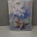 Acocifi Bathroom Wall Art, Coastal Wall Art for Bathroom, Blue Pictures, Starfish Seashell Canvas Print Artwork for Bedroom Living Room Nursery Home Painting Decor 12"x16"