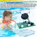 FDXLICB1930 FD Integrated Control Board Replacement Kit Includes A FDXLBVS1930 Indoor Vent Pressure Switch for Hayward H-Series Pool Heater H150FDN/FDP,H200FDN/FDPH250FDN/FDP, H400FDN/FDP