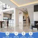 60 Pack 3.3FT 1Meter U Shape LED Strip Aluminum Channel Diffuser System with Cover, End Caps and Mounting Clips, Easy Cut Installed Curved Profile, Aluminum Profile for LED Strip Light Installations
