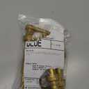 6 pack Coffee Syrup Pump Dispenser (Gold) - Compatible with Torani, Davinci and Skinny Syrup Bottles (750 ml 25.4 oz Bottles)