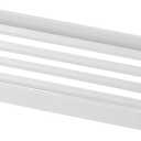 Yamazaki Home Tower bathroom trays, One Size, White (9.4" x 3.5" x 0.6") 2 Pack