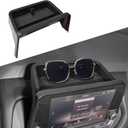 Dashboard Storage Tray Compatible with Nissan Rogue 2021-2026 S/SV, 2025-2026 Rock Creek and 2021-2023 SL Accessories, ABS Center Console Behind Screen Organizer (ONLY for 8-Inch Display)
