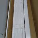 ICEFEEL Horizontal Window Blinds,Cordless Blinds for Windows Vinyl Horizontal Blinds for Indoor Windows,Blinds for Home and Office,Bedroom (23x72, White)