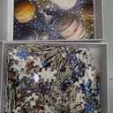 Beach 1000 Piece Puzzles for Adults, PICKFORU Mosaic Gradient Sea Jigsaw Puzzles Jewel Seashells, Challenging Hard Unique Pearl Shell Ocean Theme as House Decor