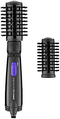 INFINITIPRO BY CONAIR Hot Air Styling Brush Set with 2-Inch and 1.5-Inch Bristles