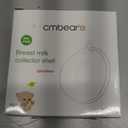 Breast Shells Nursing Cups Milk Saver Protect Sore Nipples for Breastfeeding Collect Breastmilk Leaks for Nursing Moms Soft and Flexible Silicone Material Reusable, 2-Pack