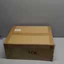 SNSLXH 5 Pack Stackable Closet Organizer Box, Multifunctional & Foldable Closet Storage Basket for Bathroom Kitchen Laundry Room Wardrobe Storage, Space-Saving Clothes Storage Drawer Organizer, Green