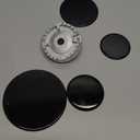 11PCS Gas Stove Burner Covers Cooker Hat Set, Comaptible for SA-BAF Gas Stoves, 1 Plus Large, 1 Large, 2 Middle, 1 Small, Lid Upgraded Gas Hob Burner Crown Flame Cap, Replacement Caps Stove Burner Hea