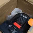 14" H Short Dog Gate Pet Gates Puppy Gate 59" Wide Step Over Pet Fence, Mesh Retractable Indoor Outdoor Expands Up to 59 Inches Small Dog Gates for Doorways Stairs (Black)