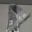 TECKNET Bluetooth Keyboard Rechargeable, 4-Device Free Switching (2.4G+BT), Ultra-Slim Full Size Wireless Keyboard, Quiet Typing, for PC/Laptop/Smart TV/Phone, Adjustable Stand, 12 Multimedia Keys (Black)