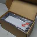 Sytmhoe Porch Lights Outdoor Wall Sconce, 24W 2400LM 5000K Modern LED Porch & Patio Lights, Aluminum Exterior Light Fixture Matt Black IP65 Waterproof for Hallway House Backyard Garage Lighting. (Rectangle)