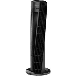 Vornado OSC54 Oscillating Tower Fan with Remote, 32 Inch, Quiet Powerful Fan, Oscillates 70, 1-8H Timer, 4 Speeds, Touch Control, Air Circulator Fan for Bedroom and Home Office, Black