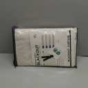 100% Blackout Shield Linen Blackout Curtains for Bedroom 84 Inches Long, Back Tab/Rod Pocket Living Room Drapes, Thermal Insulated Blackout Curtains 2 Panels Set, 50" W x 84" L, Cream