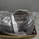 UGG Whitecap Fleece Throw Blanket, Soft Fluffy Blankets for Couch or Bed, Home Decor, Luxury Plush Throw, Machine Washable, 50-inch x 70-inch, Light Grey Seal