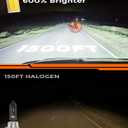 [2026 Upgrade] H-11 Fog Light Bulbs [Latest & Brightest] 24000lm 600% Brighter 1:1 Mini Size Design With 6000k Cool White，Direct Installation Fog Light Bulbs Plug and Play, Pack of 2