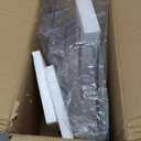 MaxGear Acrylic Brochure Holder 8.5 x 11 inch, 4 Tier Clear Literature Organizer Magazine Stand Display with Removable Divider for 4 x 9 inch Brochures, Pamphlet, Wall Mount or Countertop, 1 Pack