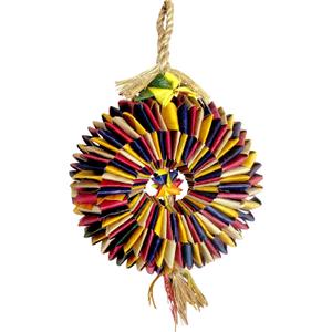 Planet Pleasures Bird Tire Toy, Large