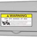 Dasbecan Clear Gray Left Driver Side Sun Visor Compatible with Honda Civic 2006-2011 Replaces# 83280-SNA-A01ZC