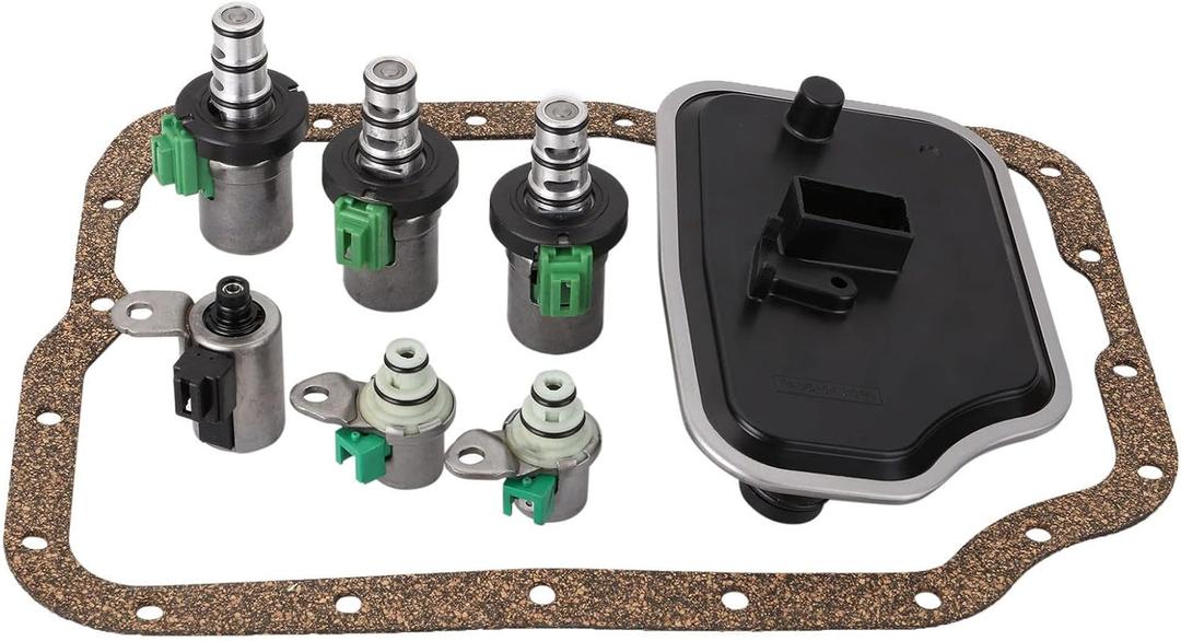 4F27E FN4AEL Transmission Shift Solenoid Filter Kit Compatible with Ford Mazda 99-On