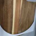 KitchenStar 16-Inch Acacia Wood Pizza Peel Extra Large Wooden Cutting & Serving Board with Handle Natural Oil Finish Ideal Pizza Oven Accessory for Easy Sliding & Prep