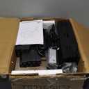 TUTOTAK Small Narrow End Tables, Side Tables with 2 Fabric Drawers, Set of 2, Bedside Tables with Charging Station for Small Spaces, Slim Nightstands with USB Ports and Wheels, TB01BG053 (Greige)