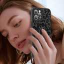 KANGHAR Case for iPhone 12 Pro Max Phone Case [Compatible with Magsafe] Leopard Printed Pattern Cute Cheetah Protective Magnetic Case for Girls Women Men 6.7"