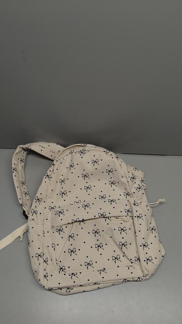 School Backpack for Teens Large Corduroy Bookbag Lightweight 15.6 inch Laptop Bag for Girls Women Casual High School College