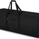 60 x 17 x 20 Inch, 332 L Extra Large Duffle Bag Camping Tent Storage Bag Heavy Duty Waterproof Sports Equipment Carrying Case for Tent Pole Travel Canopy Hammock Tripod Fishing Outdoor Moving