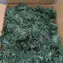 CCINEE 9FT Prelit Artificial Christmas Garland, Green Xmas Garland Battery Operated with 50 Warm LED Lights Lighted Christmas Pine Garland for Mantle Fireplace Stairs Indoor Outdoor Decoration