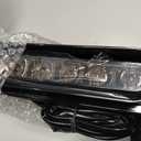 Smoked LED Saddlebag Support Insert Turn Signal Lights, Keystone Auxiliary Filler Panel Brake Tail Lights for Harley Touring FLHR Road King FLHT FLHTC Electra Glide FLHRS 2014-2023