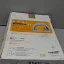 QPAU Inflatable Toddler Travel Bed with Tent  Lightweight Blow Up Kids Air Mattress with Hand Pump  Indoor & Outdoor Portable Sleeping Solution for Camping, Travel, Home, Grandmas  Ages 3+ (A-Khaki Gray)