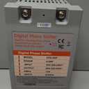Single Phase to 3 Phase Converter5HP 220V 3 Phase Converter220V-240V Input/Output Digital Phase Shift for 5HP Motor