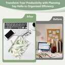 3 x 2026 Planner, Weekly and Monthly Calendar Planner Agenda, Jan 2026 - Dec 2026, Planning Academic Book, Office Desk Accessories and School Supplies - A5 (6.3'' x 8.5'') (Leaf)