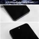 Incell Screen Replacement for Samsung Galaxy A55 5G SM-A556V SM-A556B LCD Display Screen SM-A556B/DS SM-A556E SM-A5560 Touch Screen Digitizer AssemblyRepair Kits (Black,No Fingerprint)