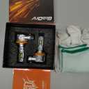 [2026 Upgrade] H-11 Fog Light Bulbs [Latest & Brightest] 24000lm 600% Brighter 1:1 Mini Size Design With 6000k Cool WhiteDirect Installation Fog Light Bulbs Plug and Play, Pack of 2