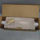 yarlung 2 Pack Bedside Organizer Hanging Caddy, Bunk Bed Shelf Plastic Storage Basket with Hooks for Dorm, Bathroom Handrail, Remote Holder, Bottles, Office Supplies