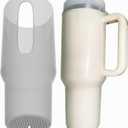 3rd Gen Crystal-Clear Stanley Boot (30oz)  1-Second Snap-On Armor, Full Coverage & Non-Slip Base